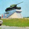 Танк Т-34 - памятник великой битвой под Москвой