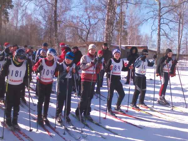 Лыжная гонка в кашире